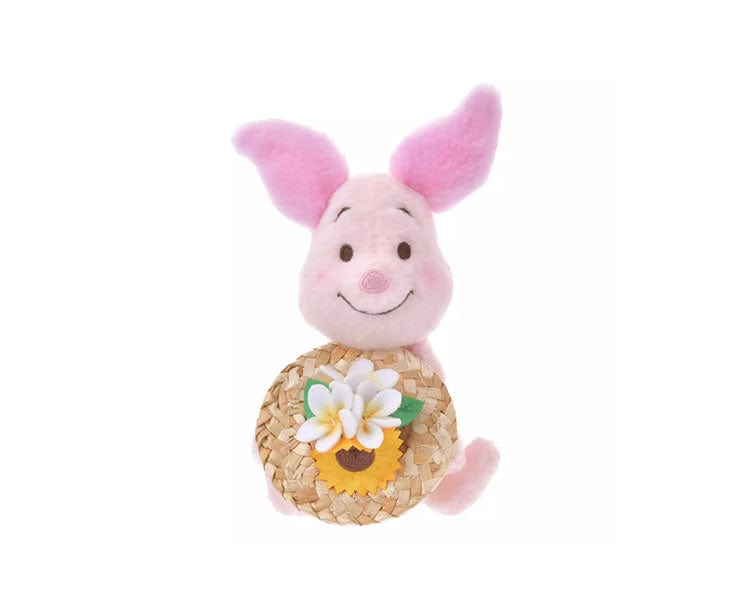 Winnie the Pooh Keychain Plush: Piglet with Hat