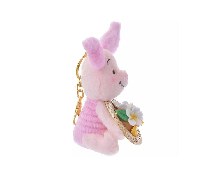 Winnie the Pooh Keychain Plush: Piglet with Hat