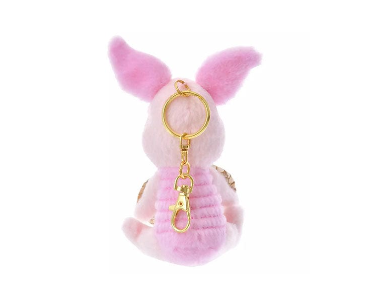 Winnie the Pooh Keychain Plush: Piglet with Hat