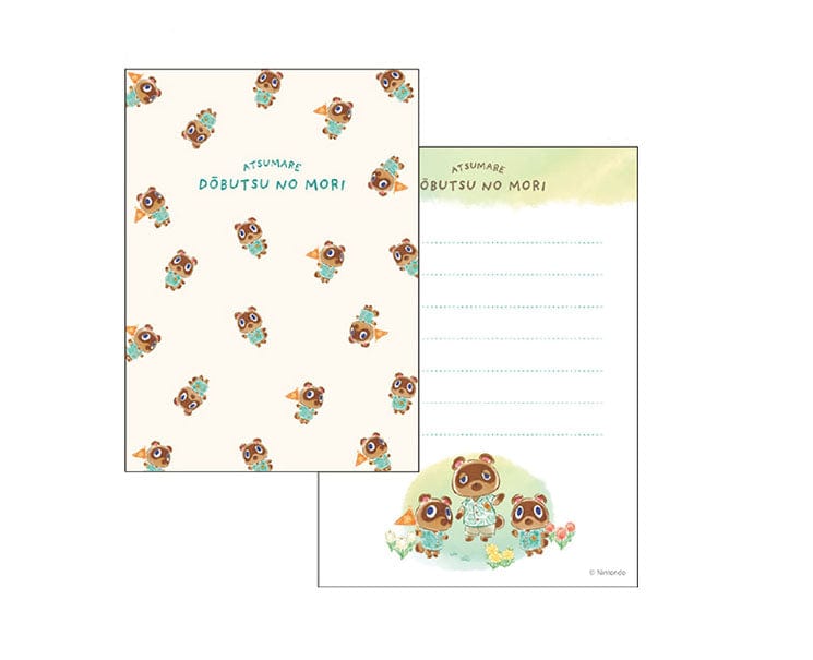 Nintendo Animal Crossing Letter Set: Green