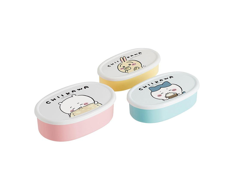 Chiikawa Sealable Storage Container 3-piece Set