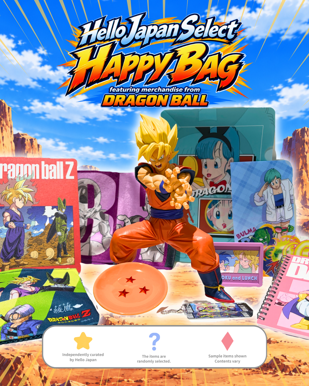 DRAGON BALL Happy Bag