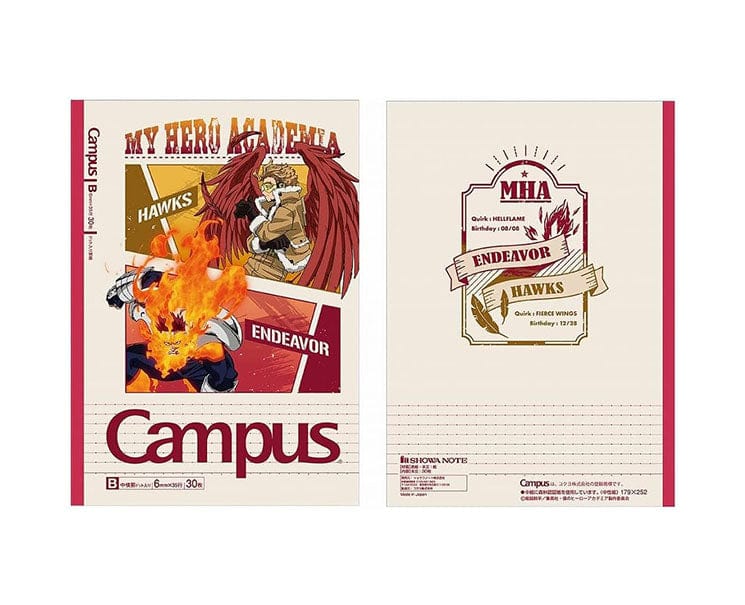 MHA My Hero Academia Notebook Deku & Todoroki Official Licensed Merch | My Hero Academia Shop