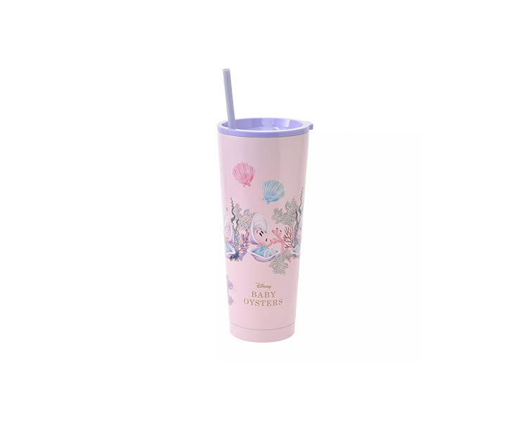 Disney Young Oyster Stainless Steel Tumbler With Straw