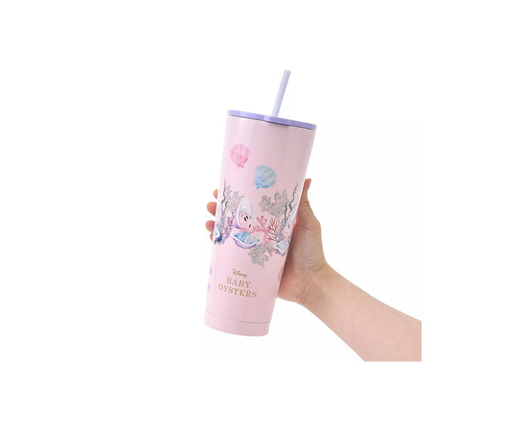 Disney Young Oyster Stainless Steel Tumbler With Straw