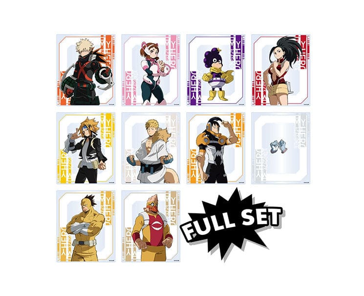 My Hero Academia Trading Acrylic Card Full Set B