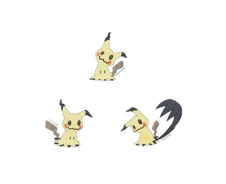 Pokemon Mobile Sticker Mimikyu Hello Japan