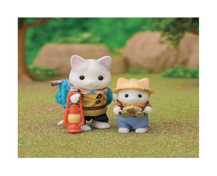 Sylvanian Families Exciting Exploration Set Lateneko Siblings