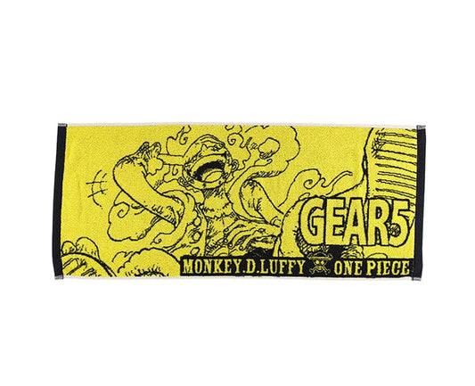 One Piece Gear 5 Luffy Yellow Towel