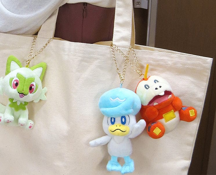 Pokemon Japan Plush Keychain Fuecoco