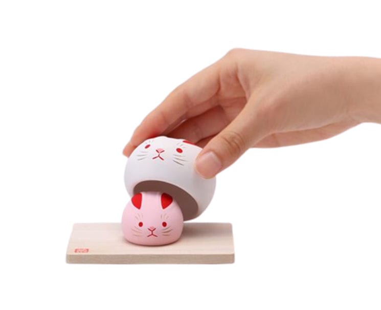 Lucky Mochi Rabbit Figurine Decoration – Hello Japan