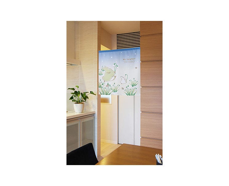 Totoro Snowdrop Noren Japan Curtain