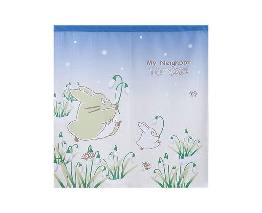 Totoro Snowdrop Noren Japan Curtain