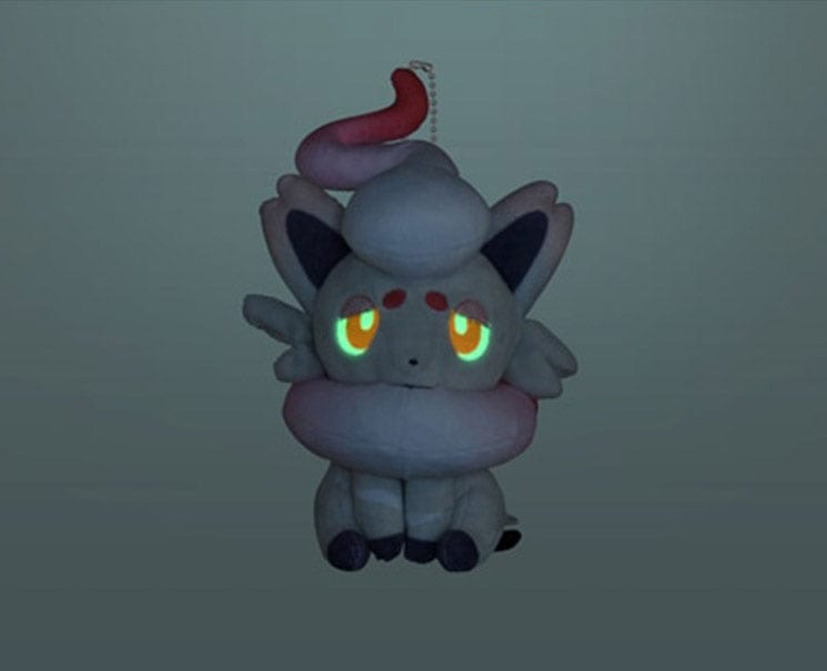 Pokemon Yonayonaghost Hisuian Zorua Plush Keychain