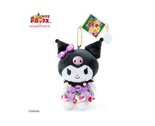 Sanrio X Sakuma Drops Keychain Mascot Kuromi