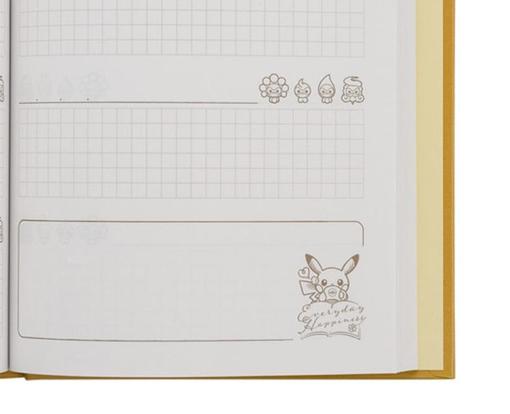 Pokemon Japan Everyday Happiness Notebook