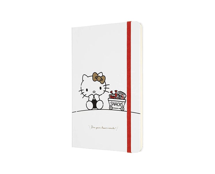 Sanrio Hello Kitty Moleskin Notebook (White)