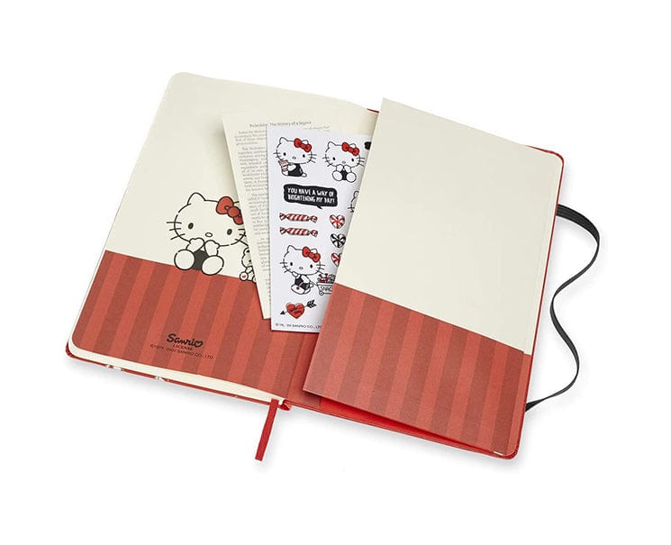 Sanrio Hello Kitty Moleskin Notebook (Red)