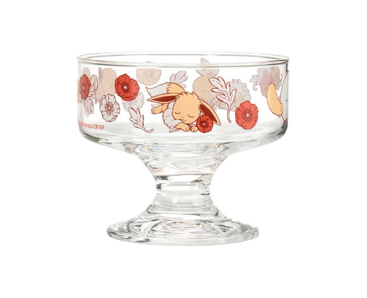 Pokemon Japan Fleur De Coquelicot Dessert Glass