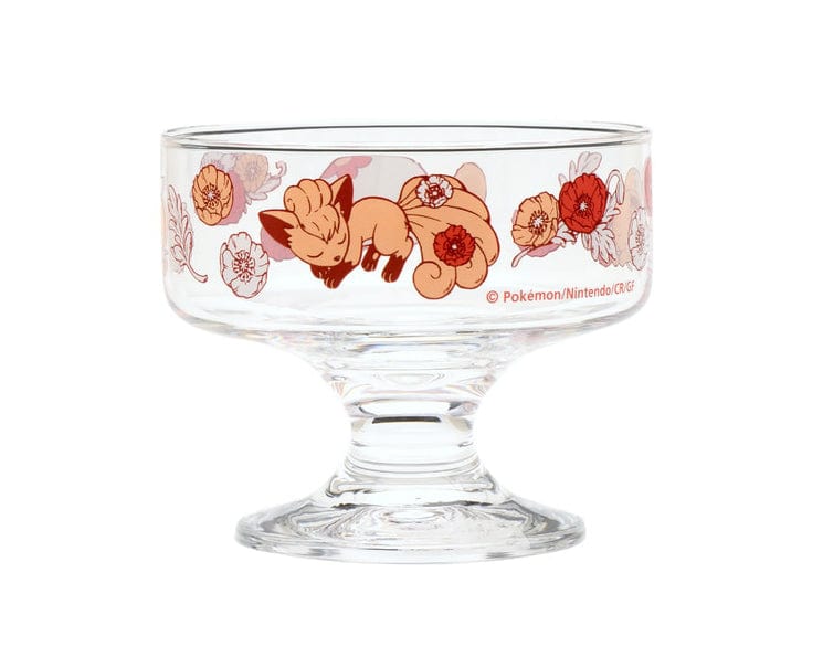 Pokemon Japan Fleur De Coquelicot Dessert Glass