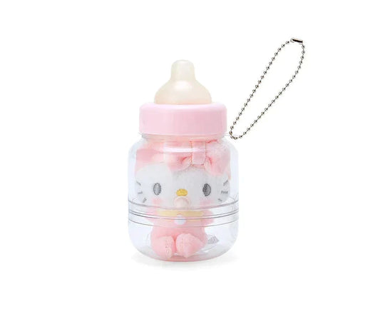 Sanrio Japan Baby Bottle Keychain Hello Kitty