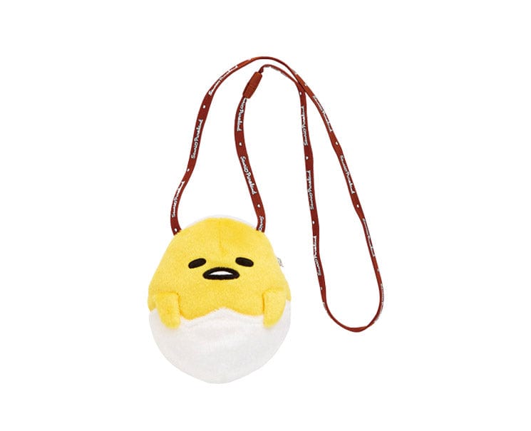 Sanrio Puroland Gudetama Face-Shaped Purse