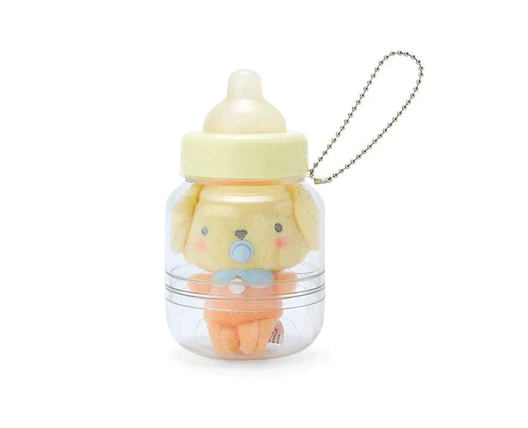 Sanrio Japan Baby Bottle Keychain Pompompurin