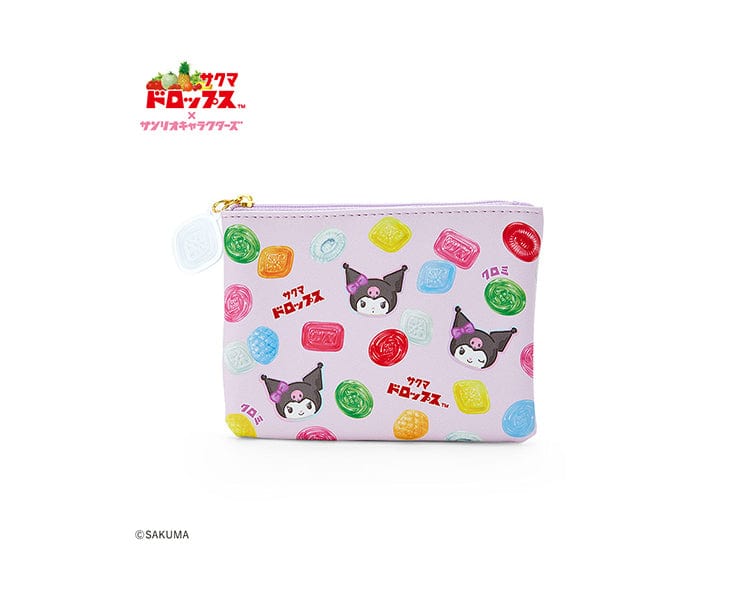 Sanrio X Sakuma Drops Mini Pouch Kuromi