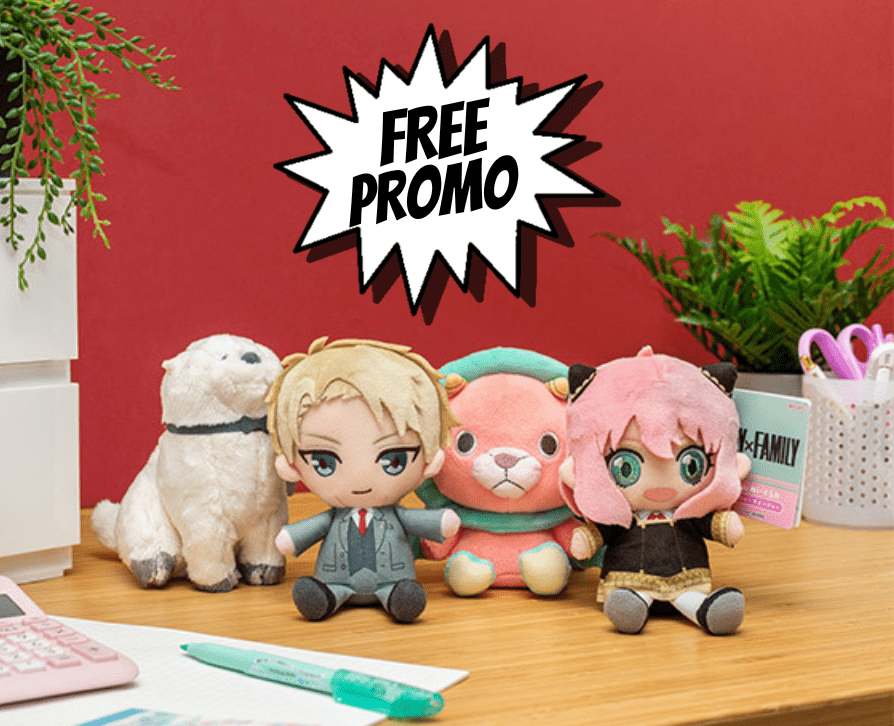 PROMO FREE Spy x Family Plushies