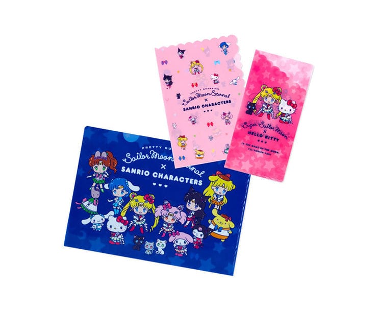 Sailor Moon X Sanrio File Folder Set