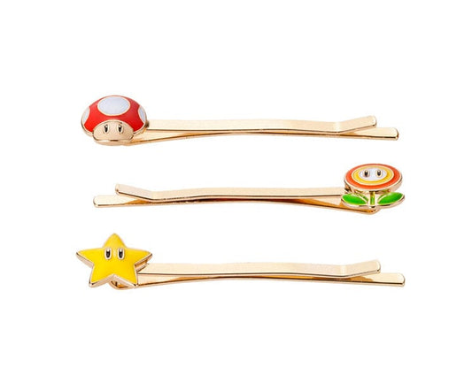 Nintendo Super Mario Power Ups Hairpin Set