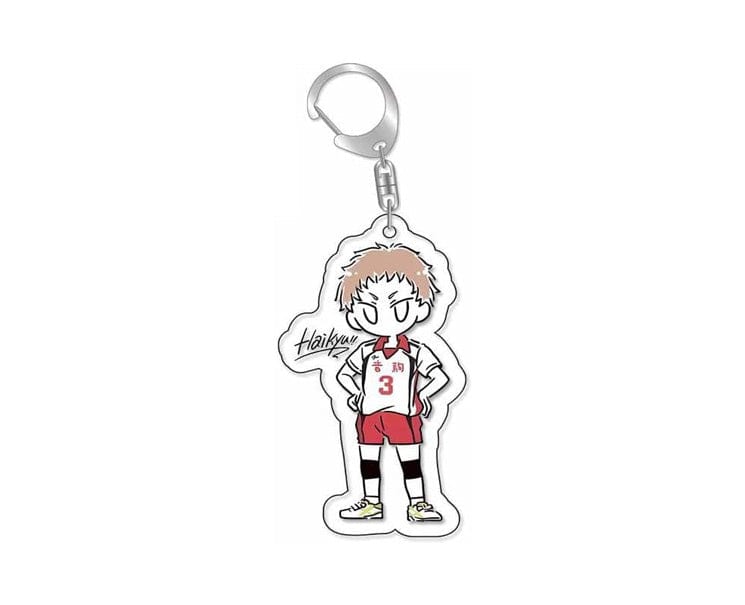 Haikyu!! Acrylic Keychain Set of 3 (C)