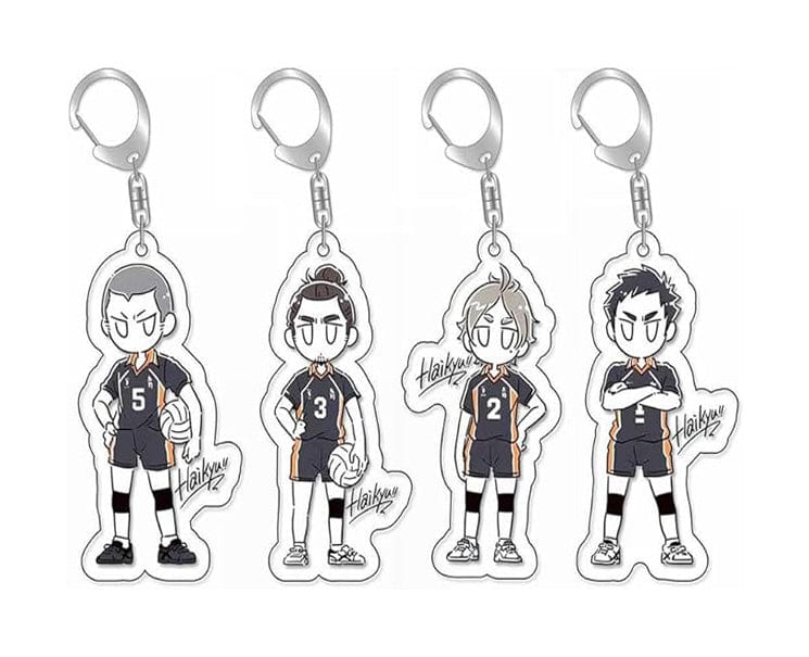 Haikyu!! Acrylic Keychain Set of 4 (D)