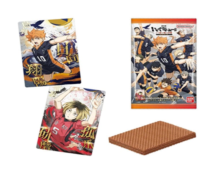 Haikyu!! Wafer Candy & Card