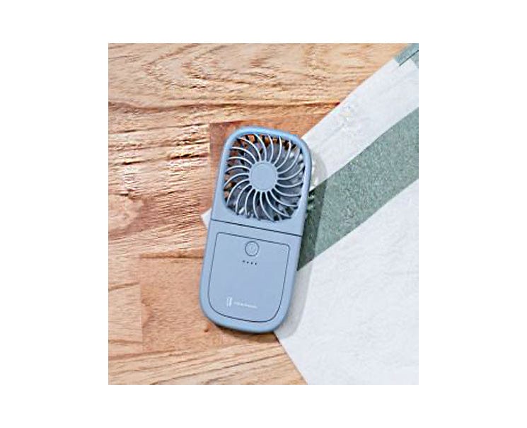 Hands-free 5WAY Slim Fan Smokey Blue