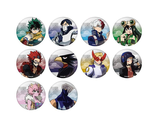 My Hero Academia Metal Can Badge Set A