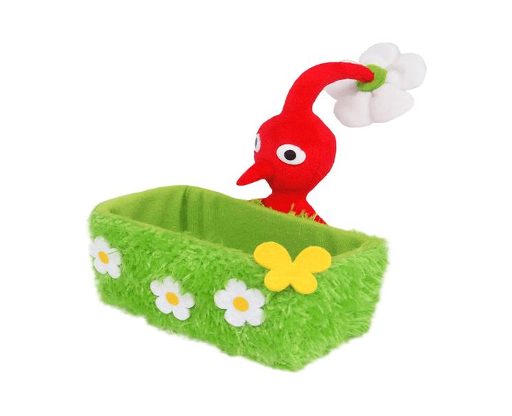 Pikmin Plushie With Accessory Box Red