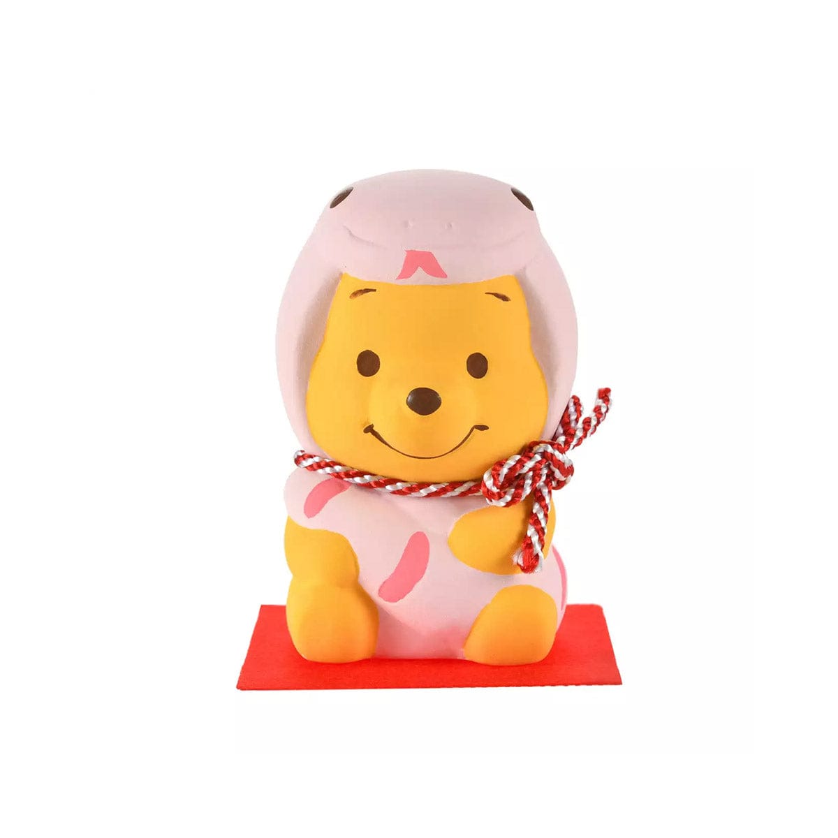 Disney Winnie the Pooh Figurine Pink New Year 2025