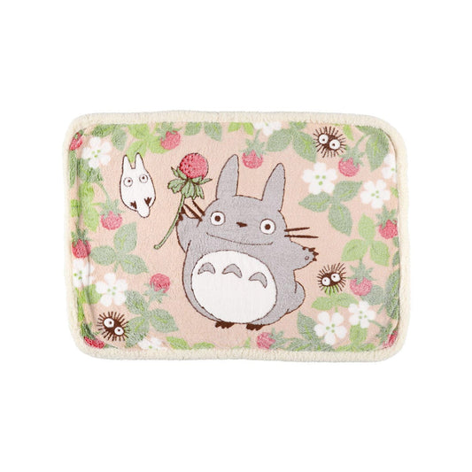 Ghibli Totoro Strawberry Medium Blanket