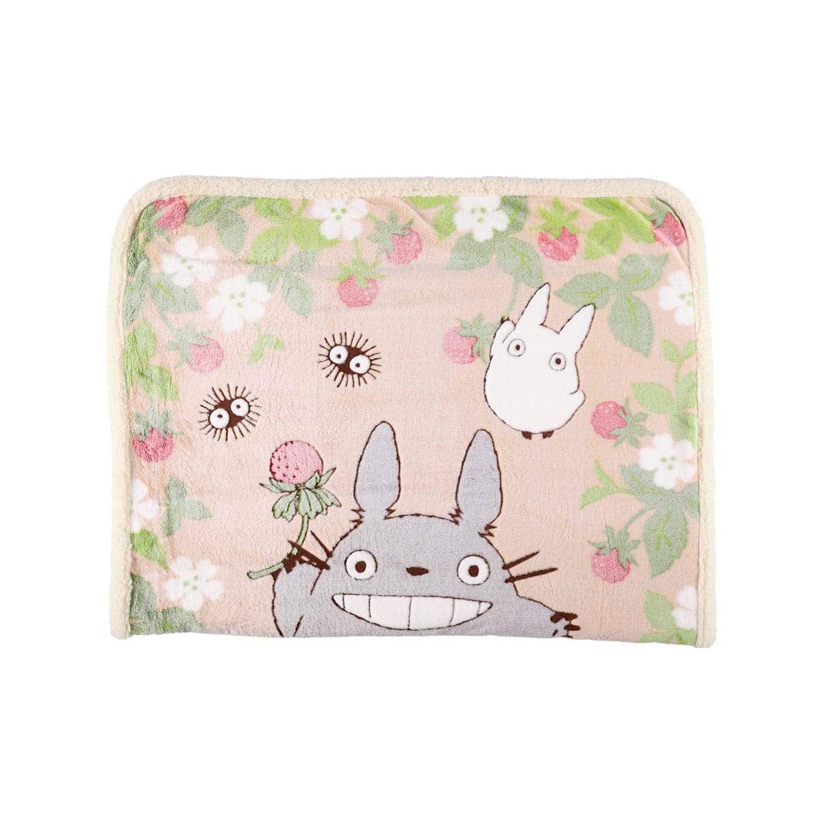 Ghibli Totoro Strawberry Half Blanket