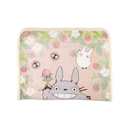 Ghibli Totoro Strawberry Half Blanket