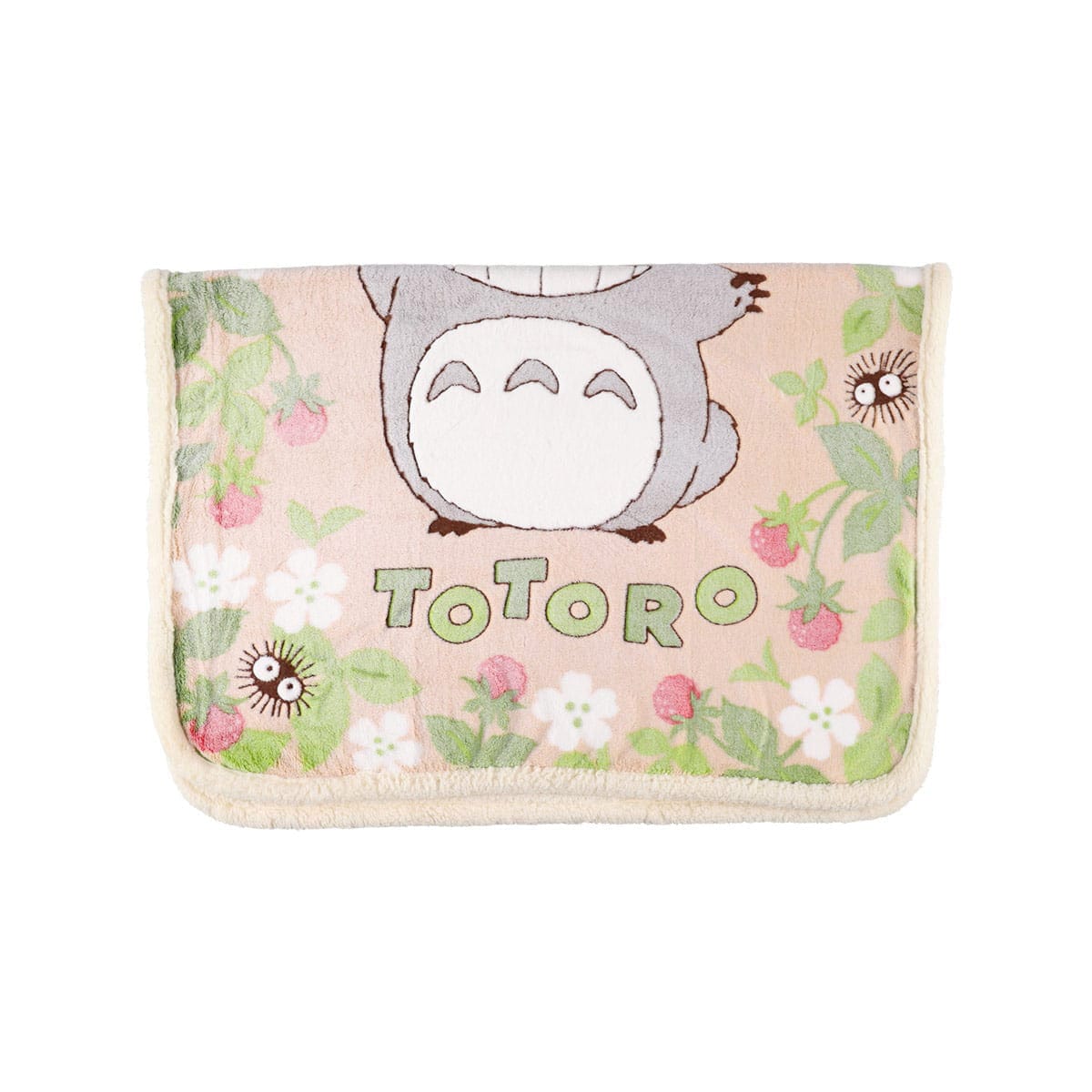 Ghibli Totoro Strawberry Half Blanket