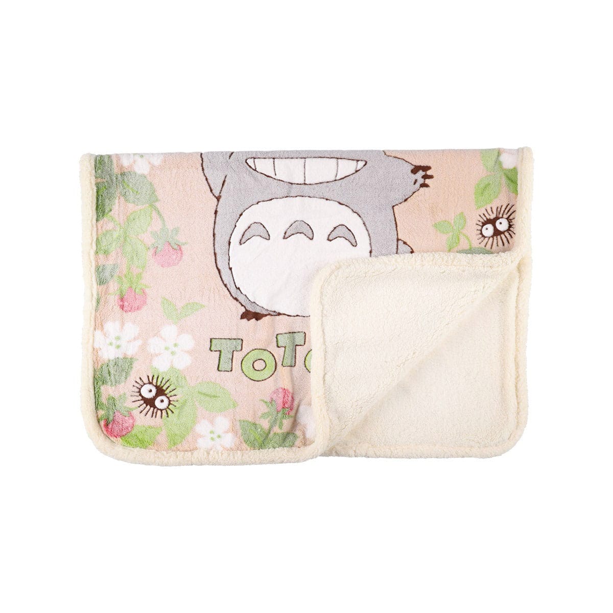 Ghibli Totoro Strawberry Half Blanket