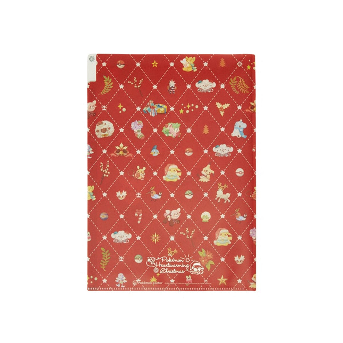 Pokemon Heartwarming Christmas A4 3-Pocket Clear File