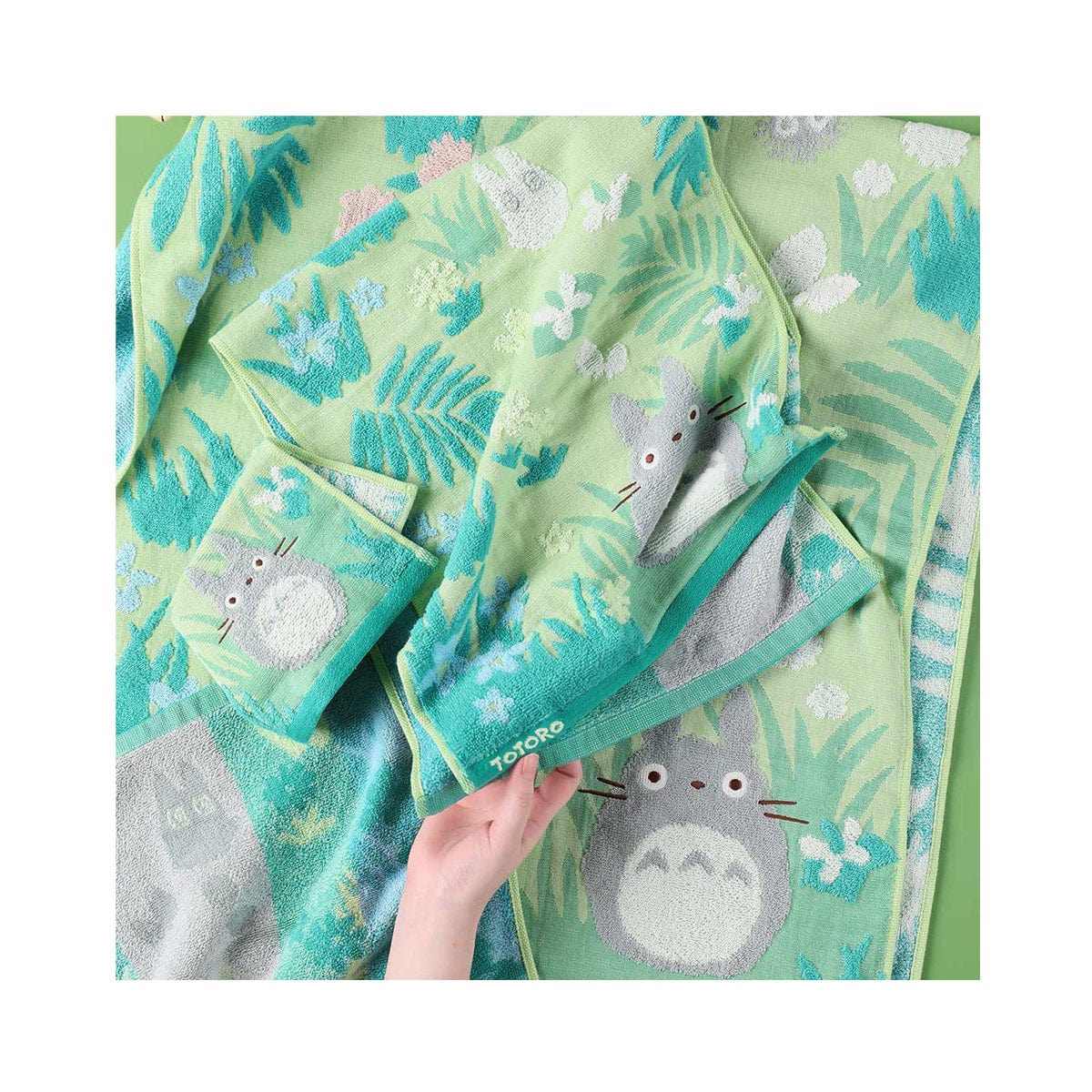 Ghibli My Neighbor Totoro "Forest Butterfly" Wash Towel