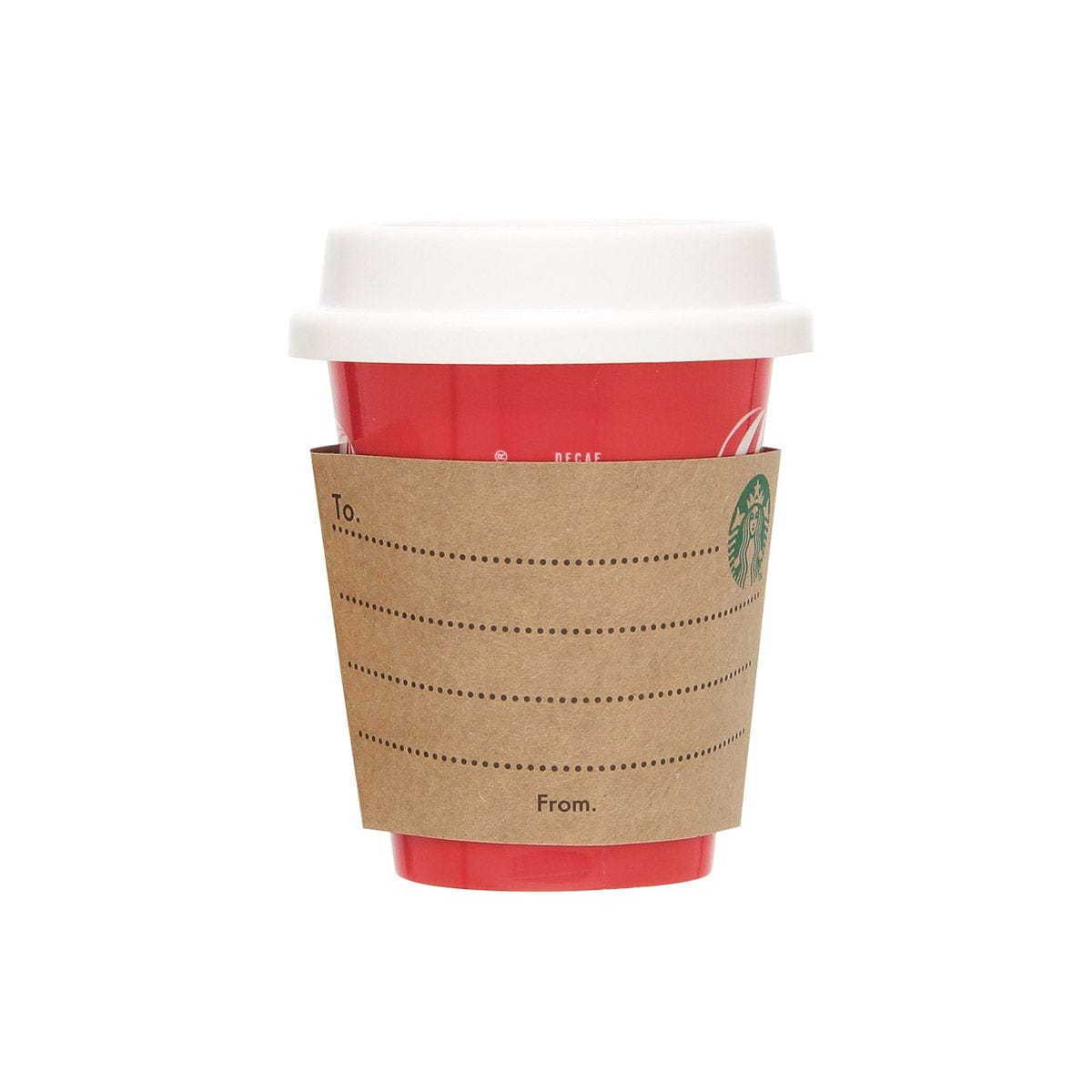 Starbucks Holiday 2024 Mini Cup Gift Red Cup