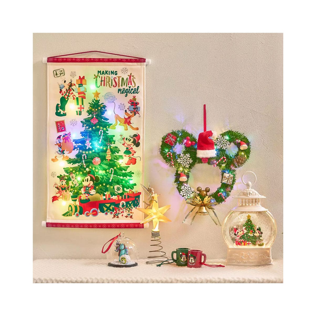 Disney Christmas Mickey & Minnie Ornament Mug