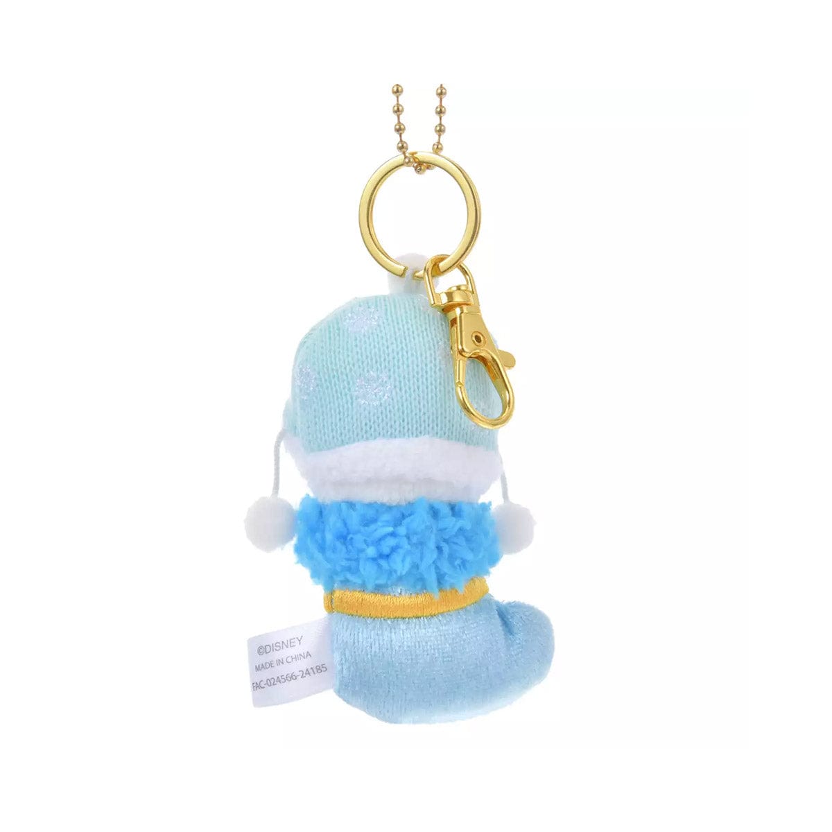 Disney Christmas Donald Plush Keychain Sock