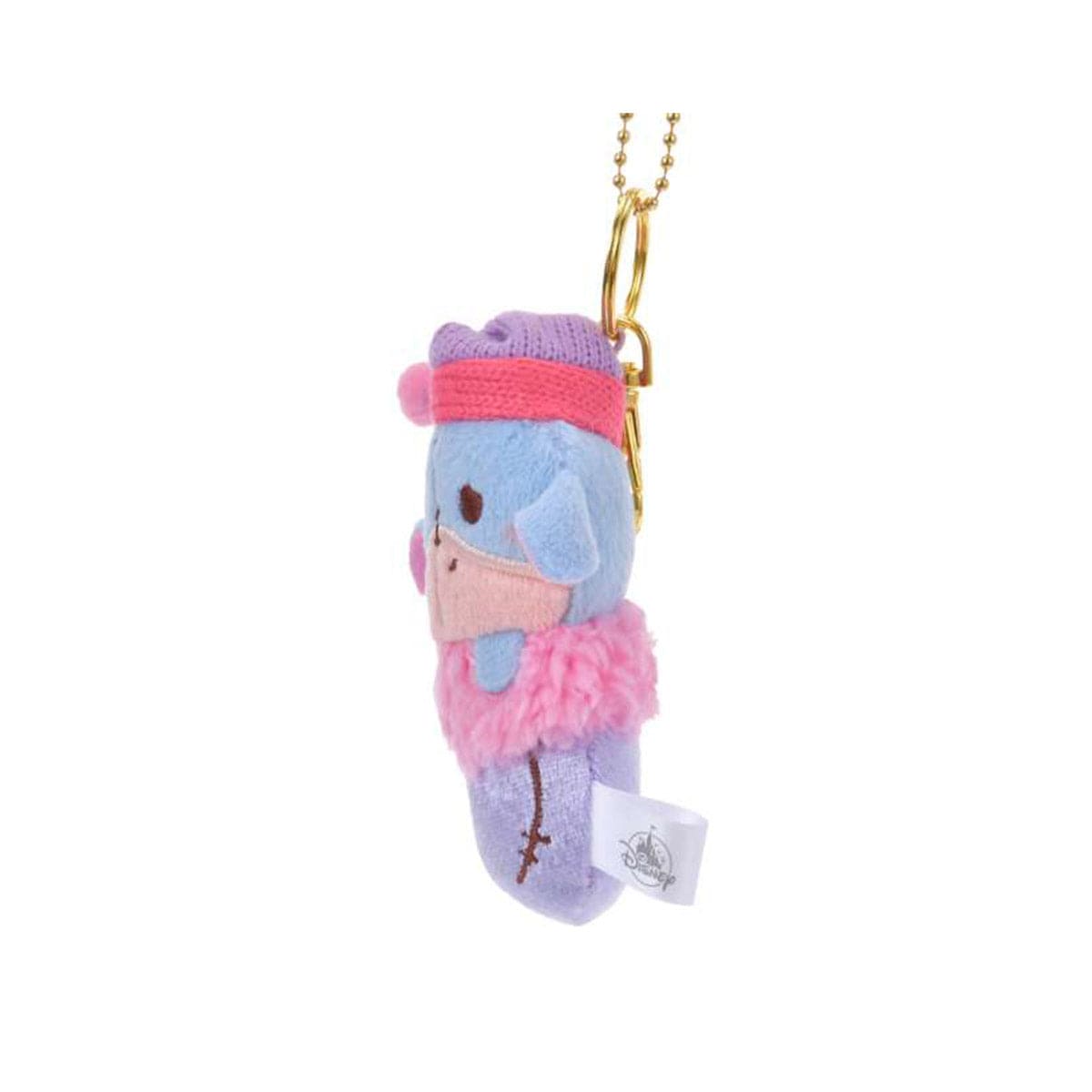 Disney Christmas Eeyore Plush Keychain Sock