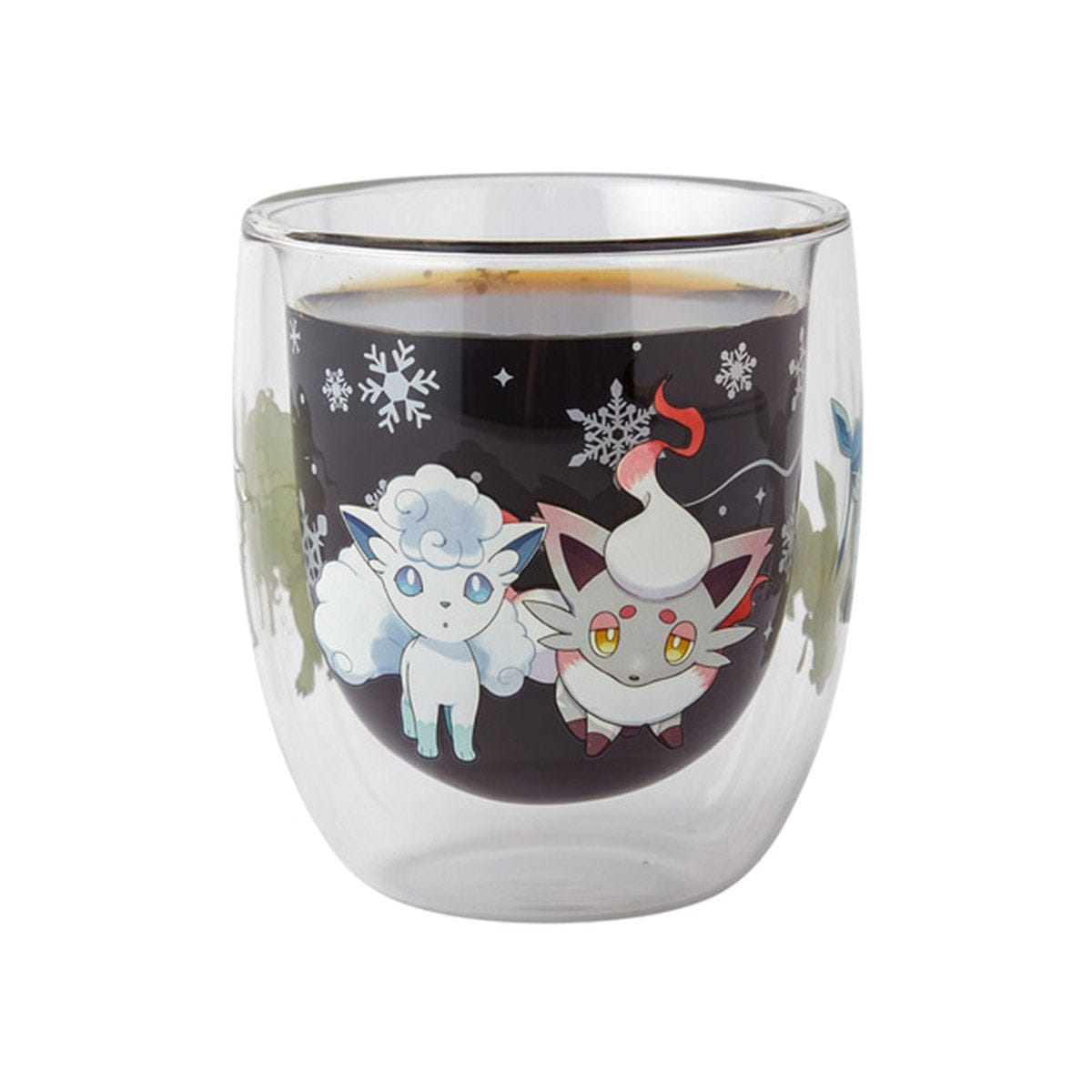 Pokemon Double Wall Glass Snowy Gathering